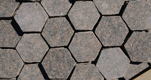 Road and pavement paving stones