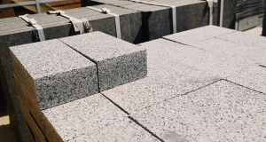 Road and pavement paving stones